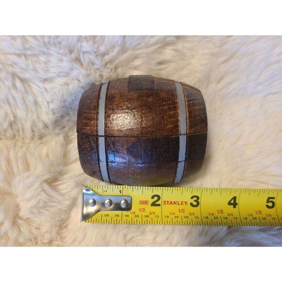 TRUE GENIUS POWDER KEG Wooden Barrel PUZZLE - Picture 2 of 6